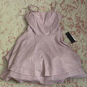 ✨Sparkly Pink Homecoming dress✨